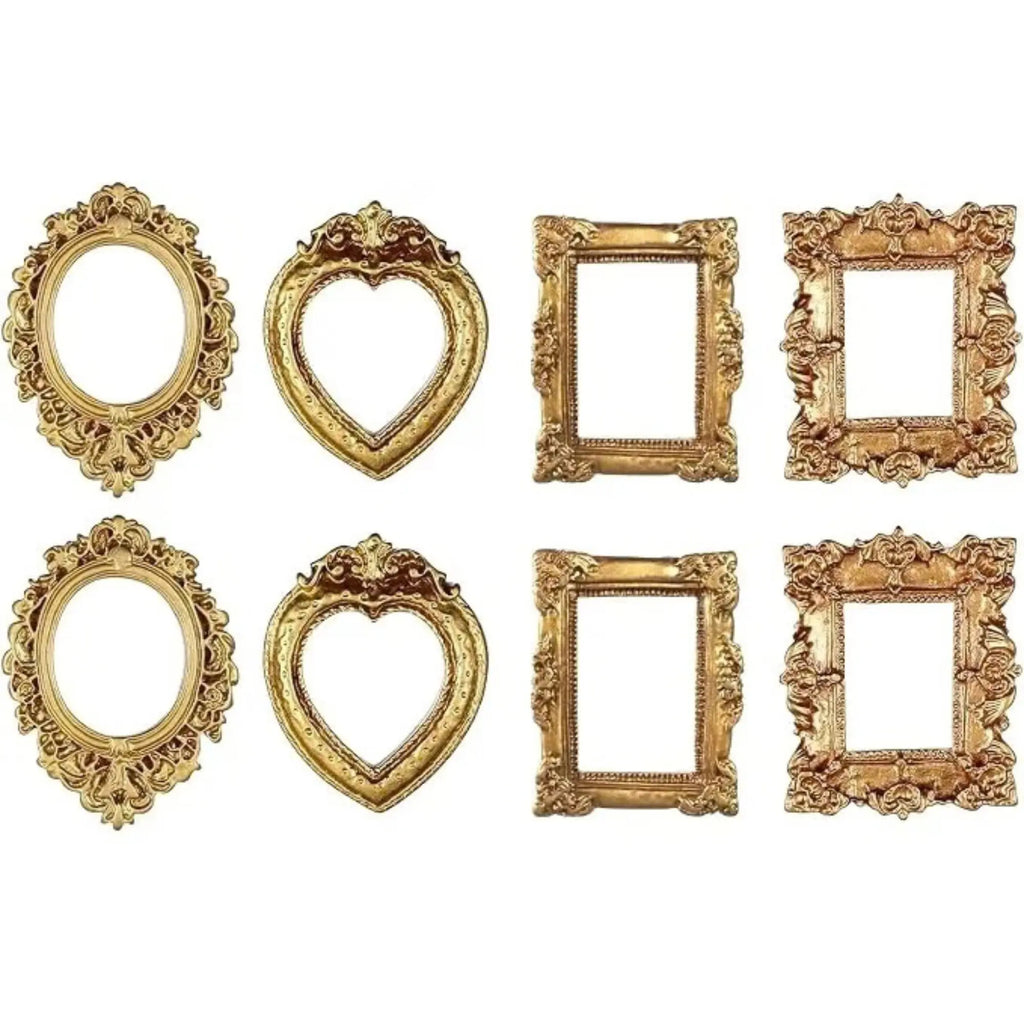 Mini frames: Gold